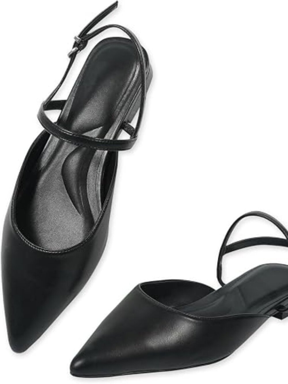 NWT ClovelleSo Pointed Toe Slingback Flats Size 9 Women's